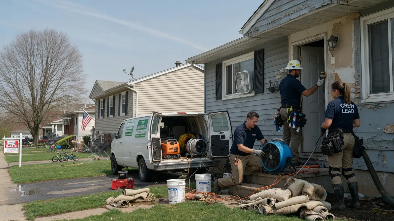 Flood Cleanup in New London, CT near me