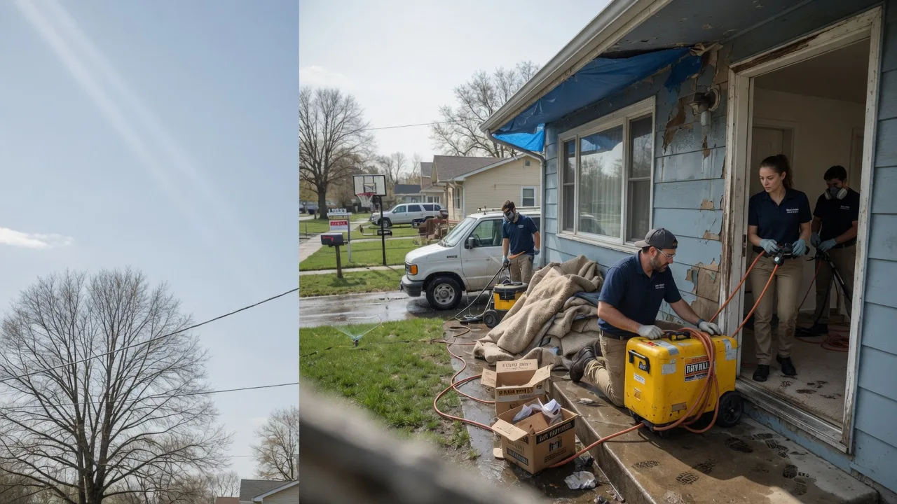 Basement Flood Cleanup in New London, CT near me